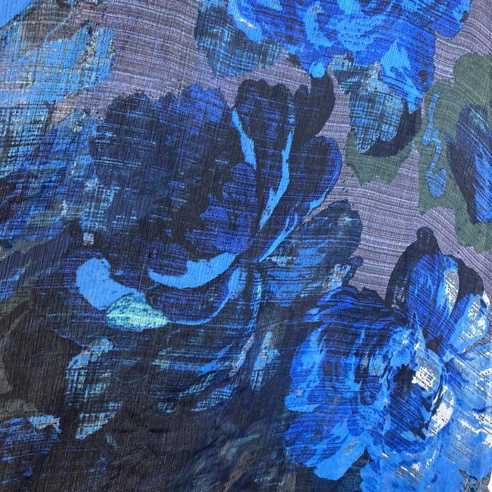 Express | Floral Flowy Razorback Tank - Picture 3 of 9